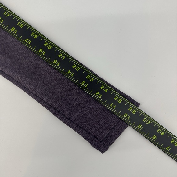 Athleta Uptempo Ribbed Henley Long Sleeve Shirt Womens Size XS Purple Top - Picture 10 of 10
